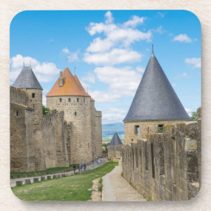 Dessous-de-verre Murs médiévaux de Carcassonne