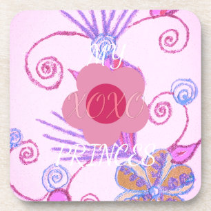 Dessous-de-verre My Little Princess : Baby Pink Vector Inspirationa