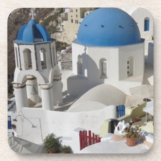 Dessous-de-verre Mykonos Grèce Travel (Devant)