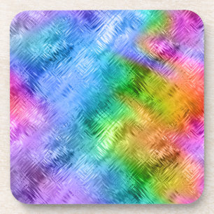 Dessous-de-verre Mystic Topaz Blue Glassy Texture