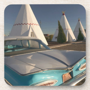 Dessous-de-verre NA, États-Unis, Arizona, Holbrook Route 66, Wigwam
