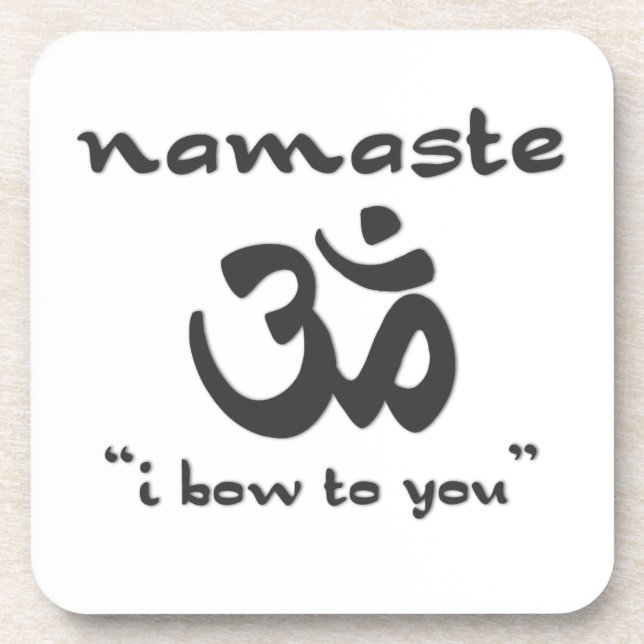Dessous-de-verre Namaste - Je T'Ai Oublié (Devant)