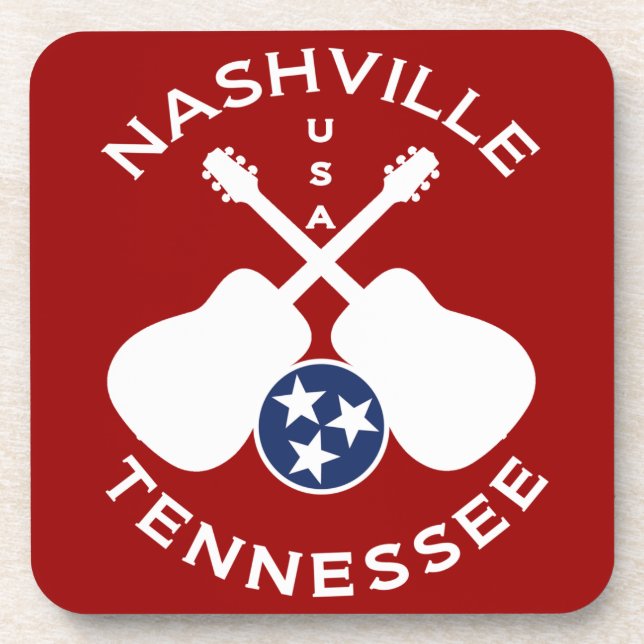 Dessous-de-verre Nashville, Tennessee Etats-Unis (Devant)