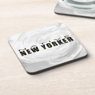 Dessous-de-verre Natif New Yorkais noir
