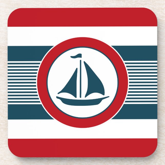 Dessous-de-verre Nautical design (Devant)
