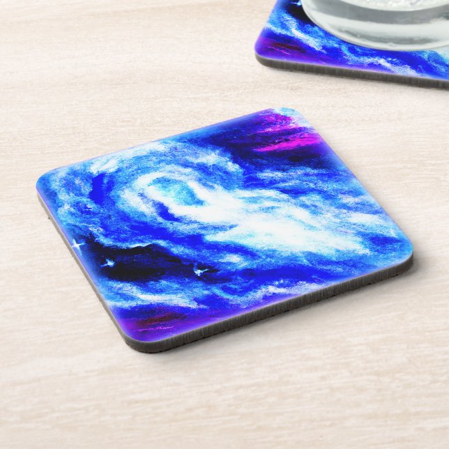 Dessous-de-verre Nebula Étoiles Belle Conception. Commandez dès mai (Côté gauche)