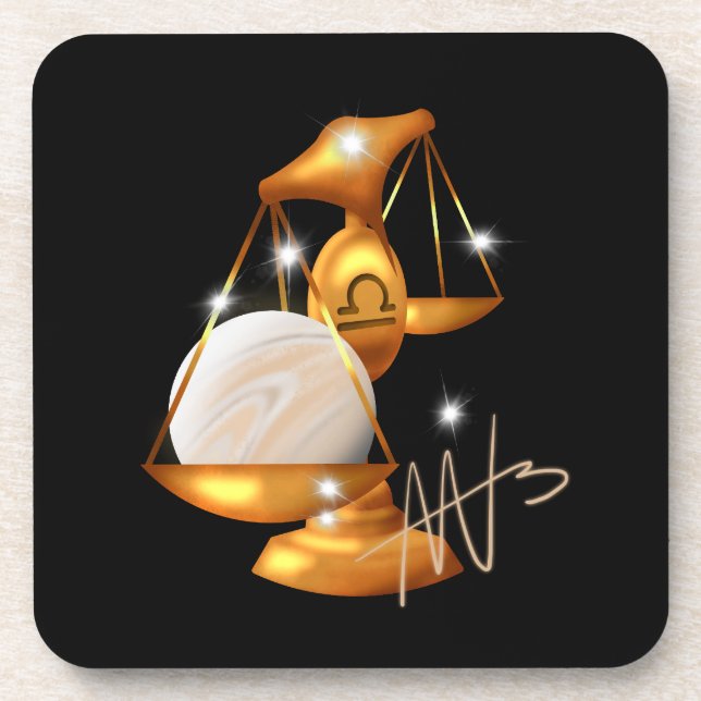 Dessous-de-verre Nebula Libra Venus Zodiac (Devant)