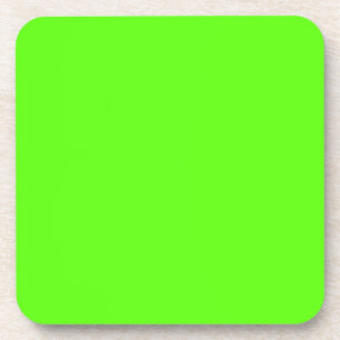 Dessous-de-verre Neon Green haute visibilité