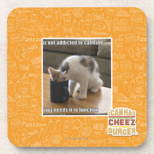 Dessous-de-verre N'est pas dépendant à la caféine