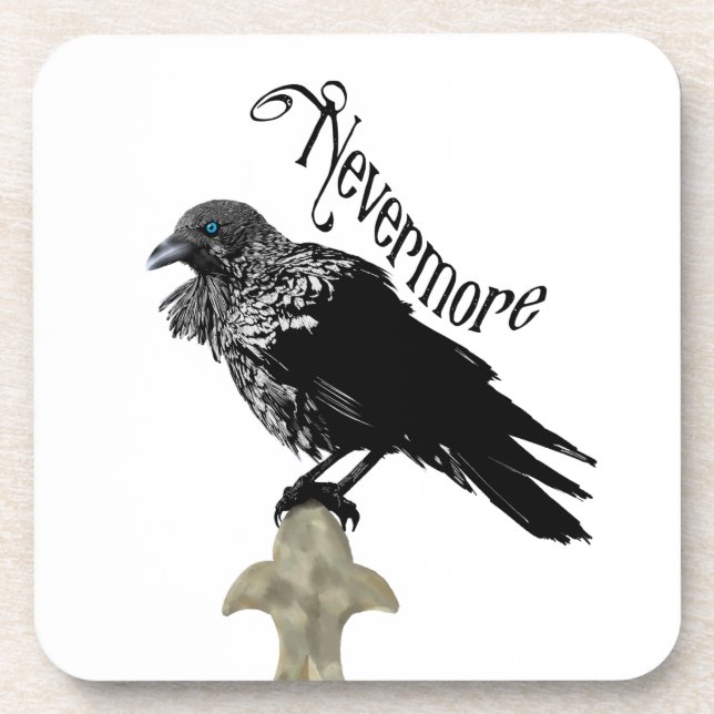 Dessous-de-verre Nevermore Raven (Devant)