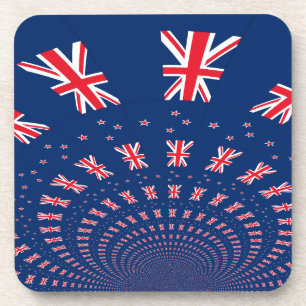 Dessous-de-verre New Zealand flag