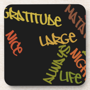 Dessous-de-verre Nice Day Better Night Life Grands cadeaux dessous 