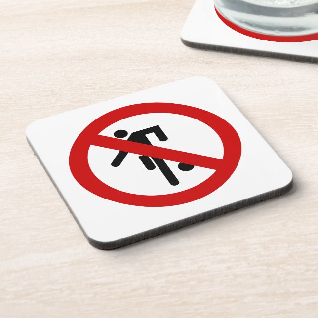 Dessous-de-verre NO Ball Games ⚠ Thai Park ⚠ (Côté gauche)