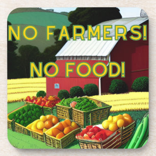Dessous-de-verre No Farmers No Food 