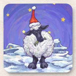 Dessous-de-verre Noël des moutons