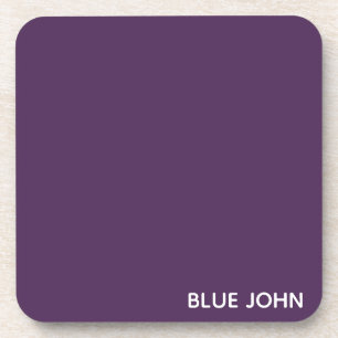 Dessous-de-verre Nom de la couleur violette de Blue John