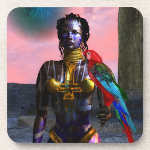 DESSOUS-DE-VERRE NORA CYBER WARRIOR