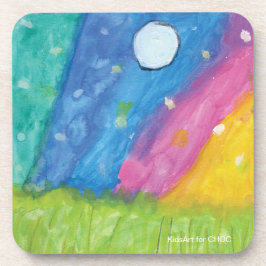 Dessous-de-verre Northern Lights - KidsArt pour CHOC