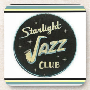 Dessous de verre nostalgique "Starlight Jazz Club"