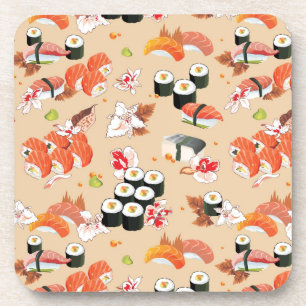 Dessous-de-verre Nourriture japonaise : Sushi Motif 3