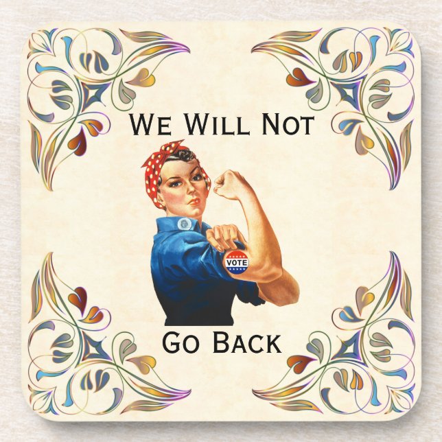 Dessous-de-verre Nous Ne Reviendrons Pas Sur Le Beverage Coaster (Devant)