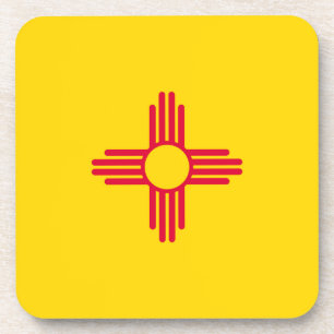 Dessous-de-verre Nouveau-Mexique État Drapeau