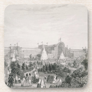Dessous-de-verre Nouvelle Crystal Palace chez Sydenham, gravé par