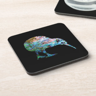 DESSOUS-DE-VERRE NOUVELLE-ZÉLANDE KIWI PAUA