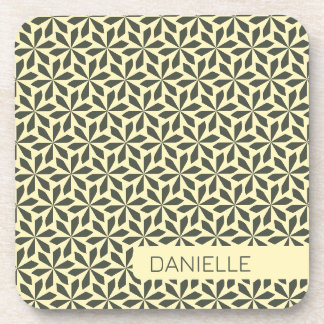 Dessous-de-verre nuances de sable motif