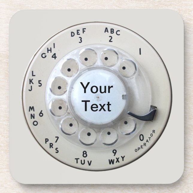 Dessous-de-verre Numéro de téléphone du Rotary de Cram (Devant)