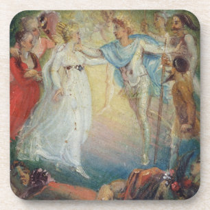 Dessous-de-verre Oberon et Titania 'd'une songe d'une nuit d'été