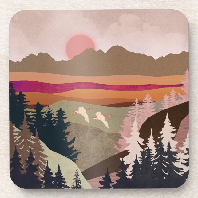 Dessous-de-verre Oie d'été (Devant)