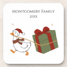 Oie voleuse de cadeaux personnalisée Noël