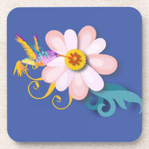 Dessous-de-verre Oiseau coloré