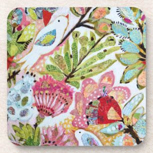 Dessous-de-verre Oiseaux en papier II