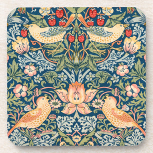 Dessous-de-verre Oiseaux mignons, Thief fraise Art Vintage