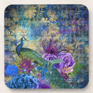 Dessous-de-verre Oiseaux Paon Tendance