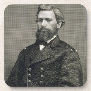 Dessous-de-verre Oliver Otis Howard (1830-1909), gravé par Robert