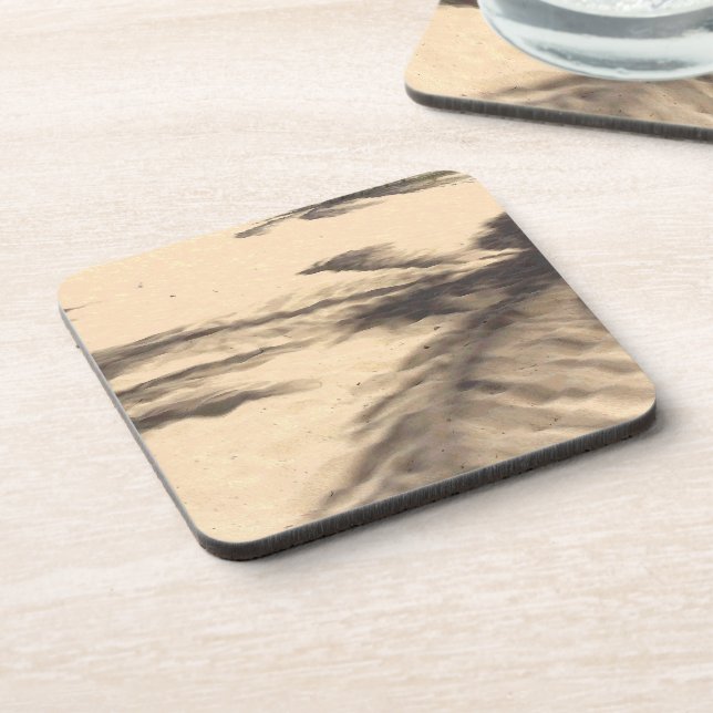 Dessous-de-verre Ombres sur le sable (Côté gauche)