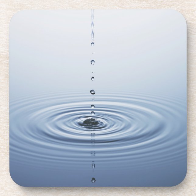 Dessous-de-verre Ondulation sur l'eau (Devant)