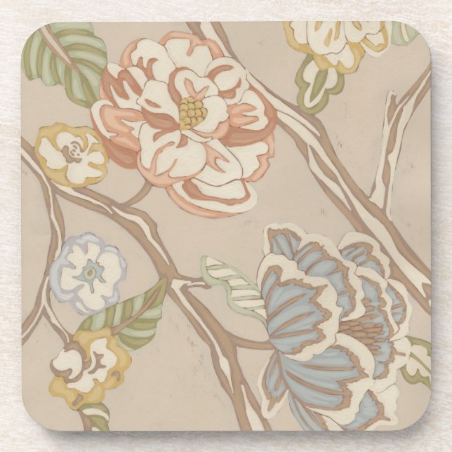 Dessous-de-verre Organza Chintz Floral Design (Devant)