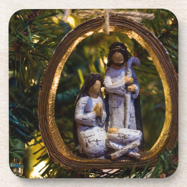 Dessous-de-verre Ornement de la Nativité (Devant)