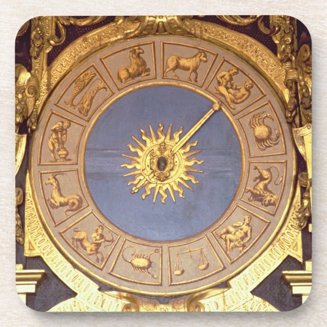 Dessous-de-verre Orologio Zodicale (horloge de zodiaque) (fresque (Devant)