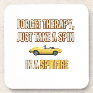 Dessous-de-verre Oubliez la thérapie, Triumph Spitfire