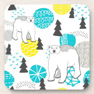 Dessous-de-verre Ours polaire