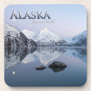 Dessous-de-verre Paix de l'Alaska sur Terre