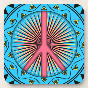 Dessous-de-verre Paix ~ Soleil