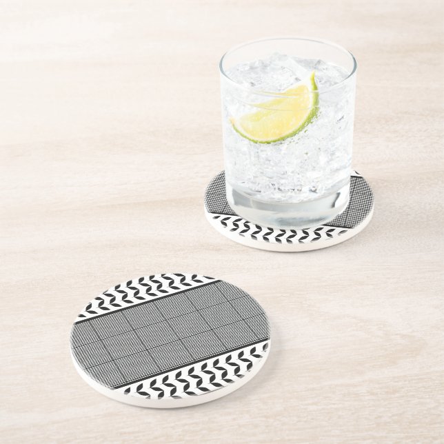 Dessous de verre palestiniens - Dessous de verre P (Côté)