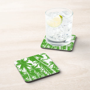 Dessous-de-verre Palmiers dans un design postérisé