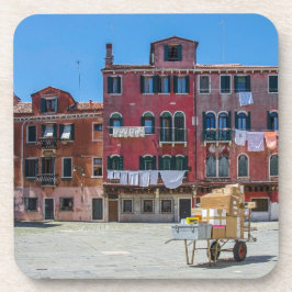 Dessous-de-verre Panier avec boîtes à Venise